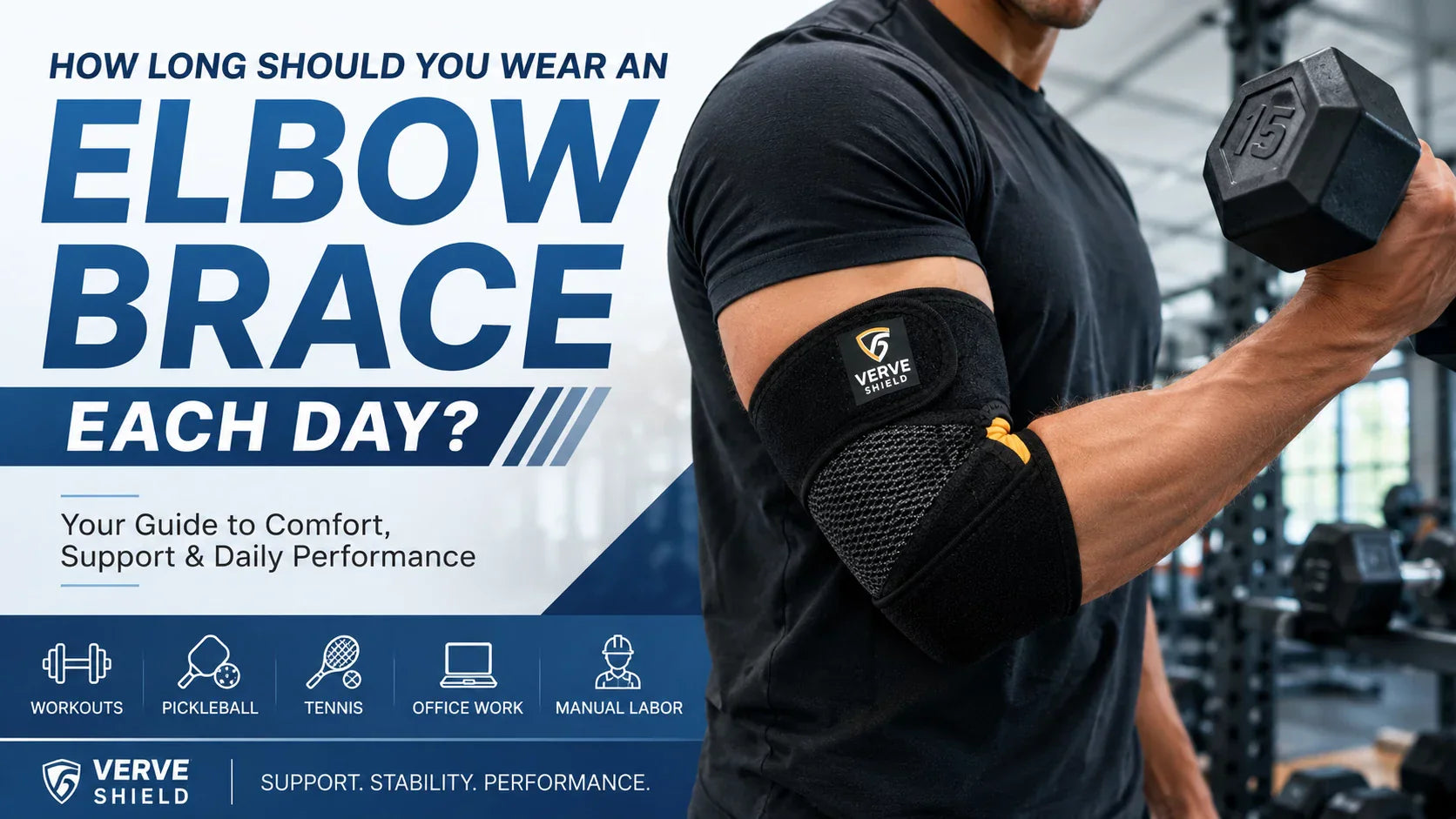 How Long Should You Wear an Elbow Brace Each Day?