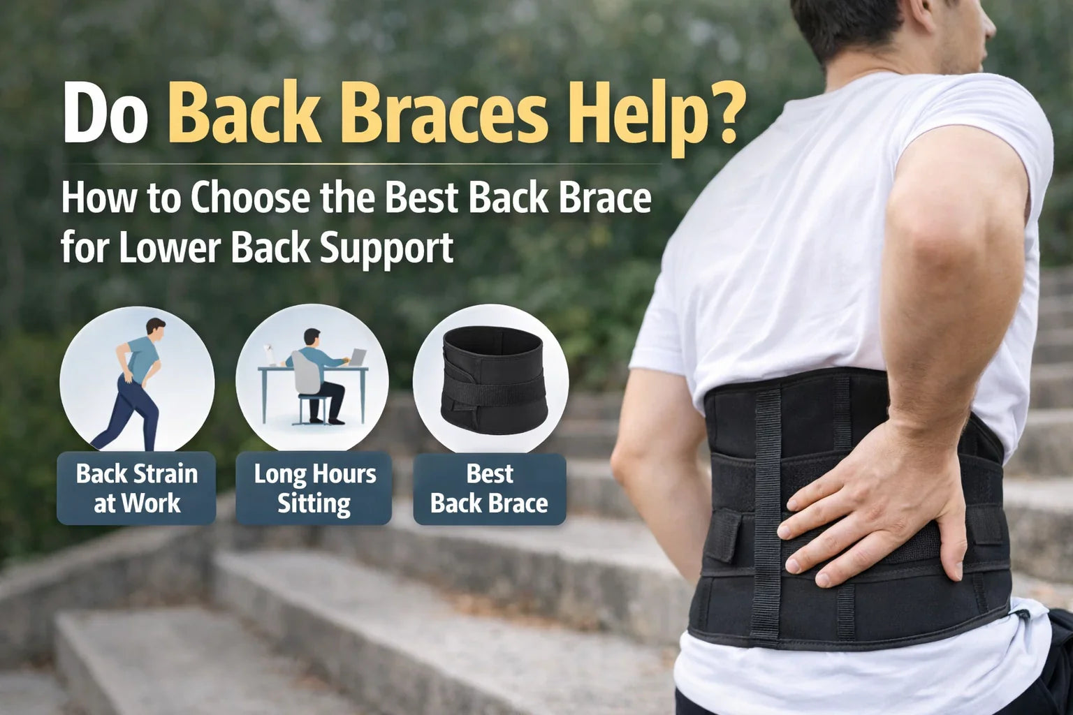 Do Back Braces Help? A Simple Guide to Choosing the Right Back Brace for Everyday Support