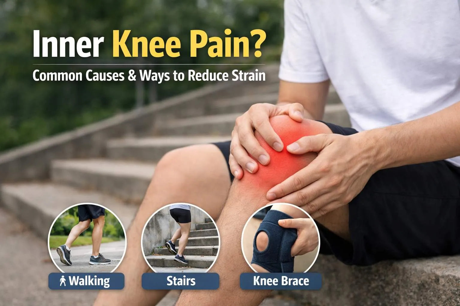 Inner Knee Pain: 5 Common Everyday Causes and Simple Ways to Reduce Strain.