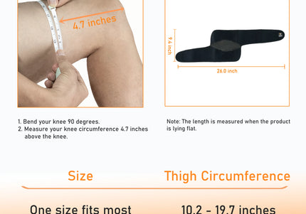 how to measure knee size and choose the right knee brace